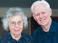 Lois and Don Booth, 1999 photo by David Booth